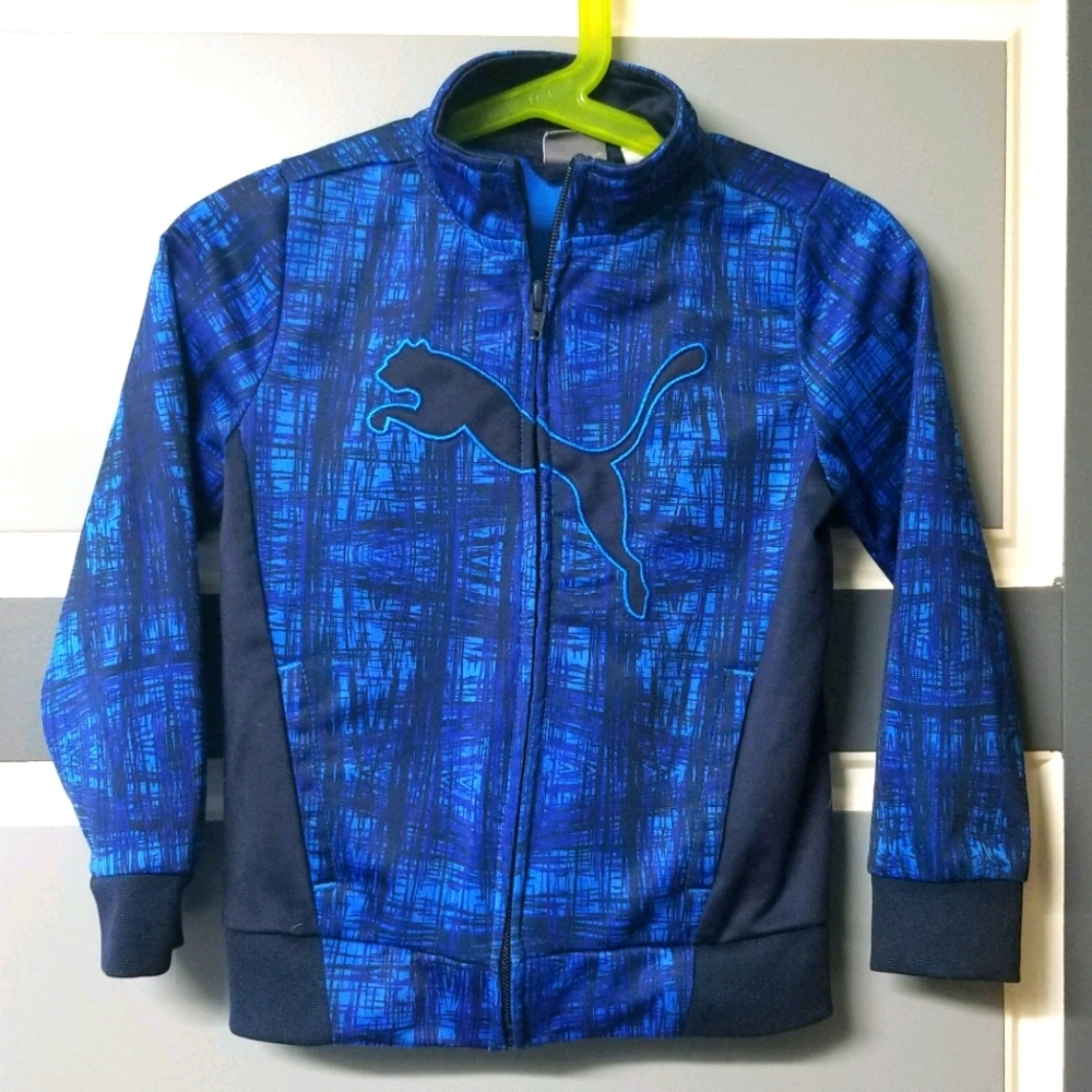 Puma kids zip-up sweater